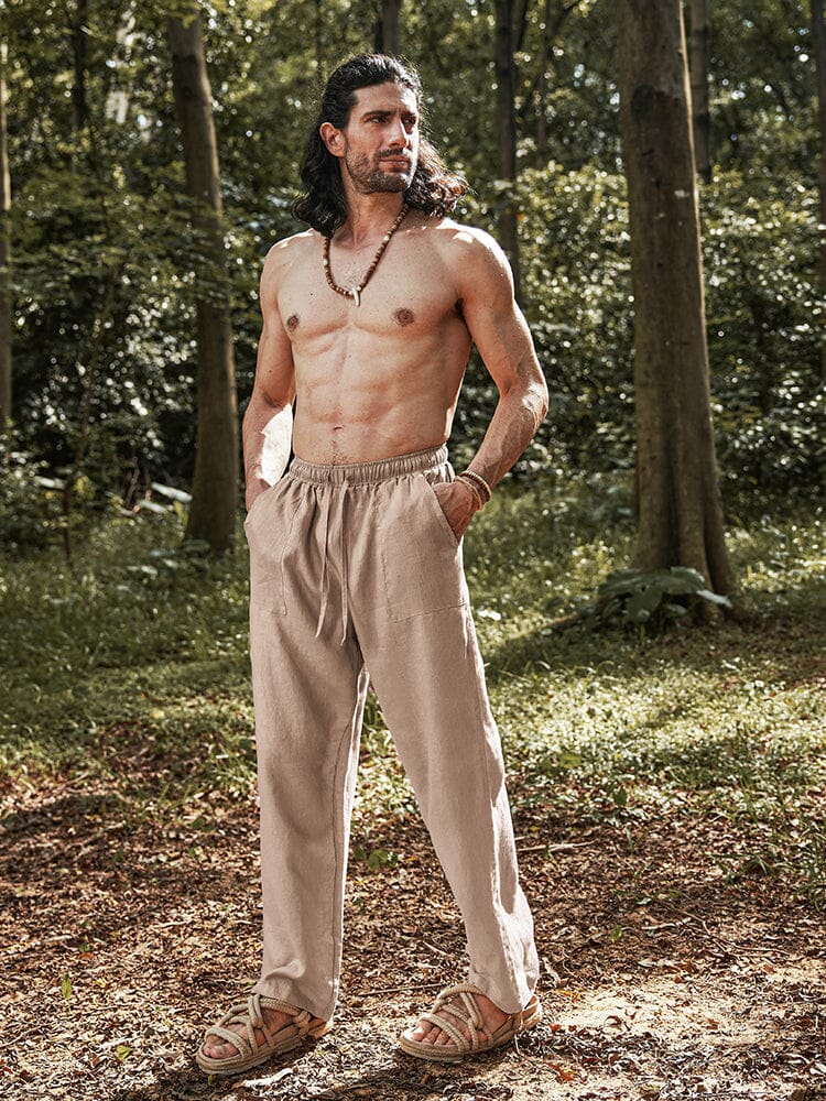 Pantalón de lino ecológico