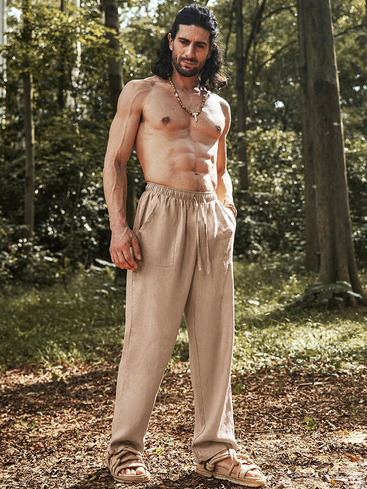 Pantalón de lino ecológico