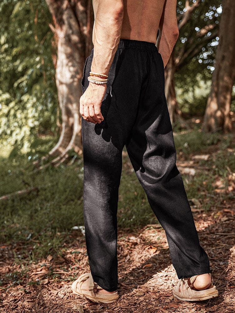 Pantalón de lino ecológico cómodo