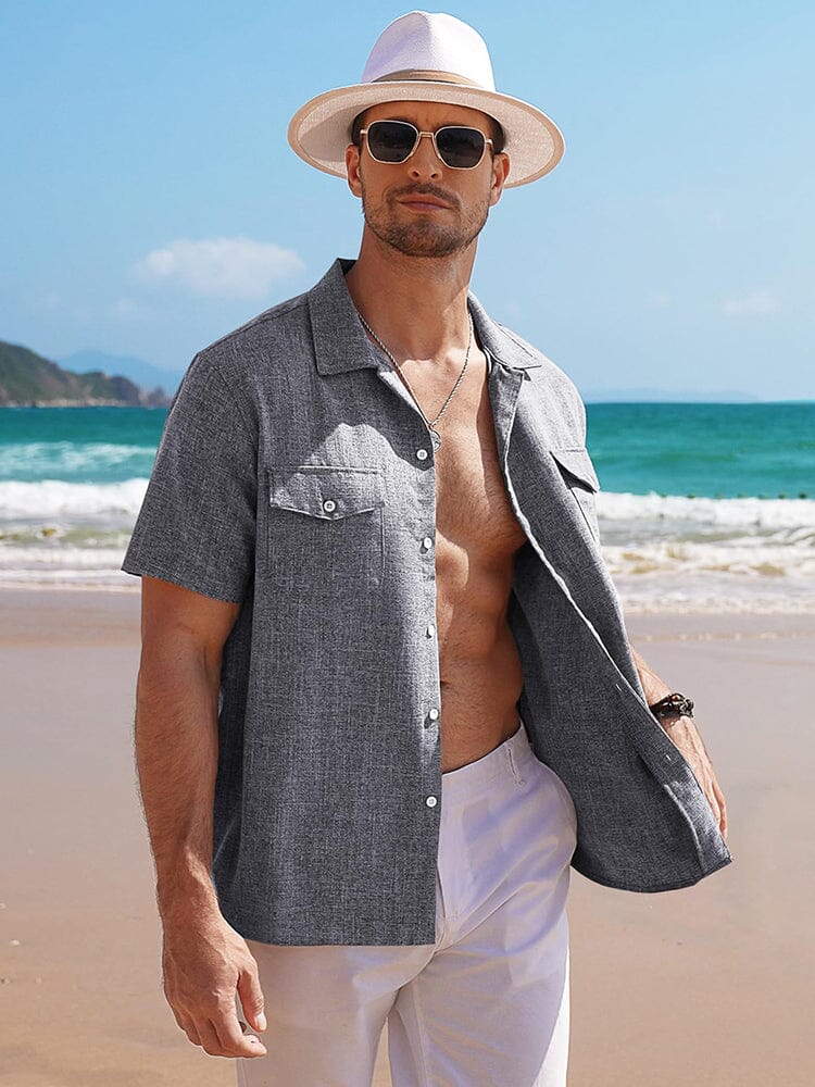 Camisa cubana casual de verano