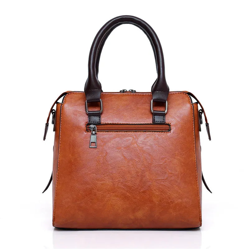 Kit premium de piel: bolso, cartera y clutch