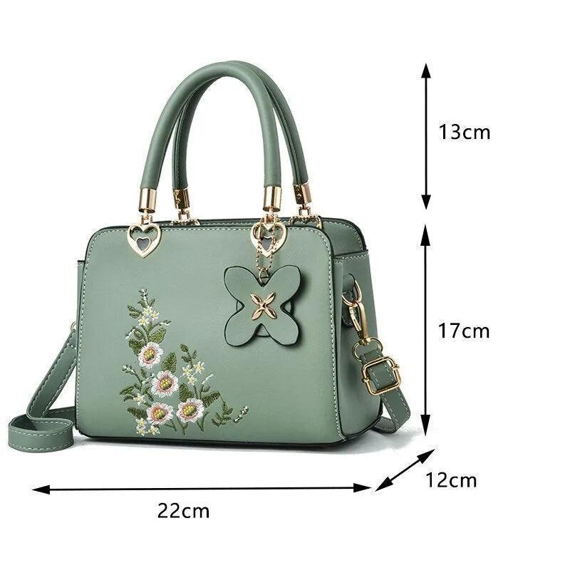 Bolso de piel Floraris