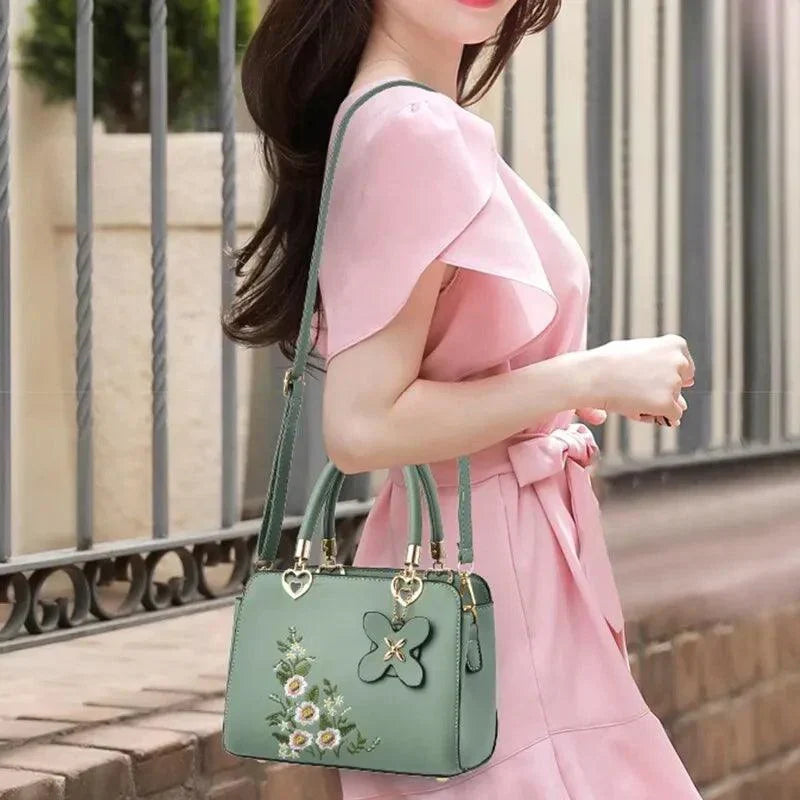 Bolso de piel Floraris