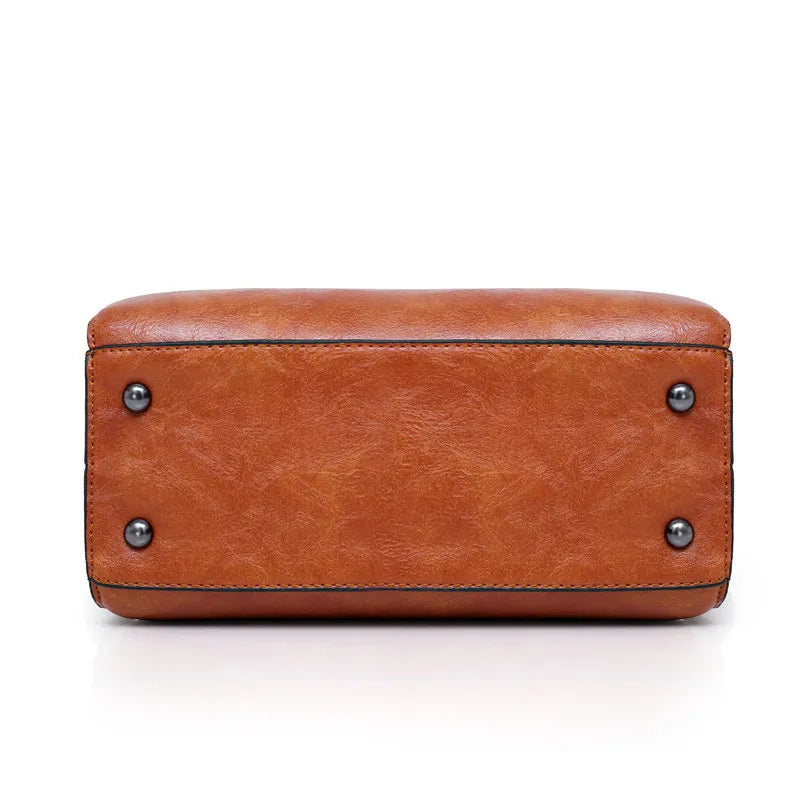Kit premium de piel: bolso, cartera y clutch