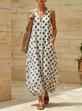Vestido Mia de lunares con bolsillos