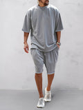 Conjunto Deportivo Holgado en Color Liso