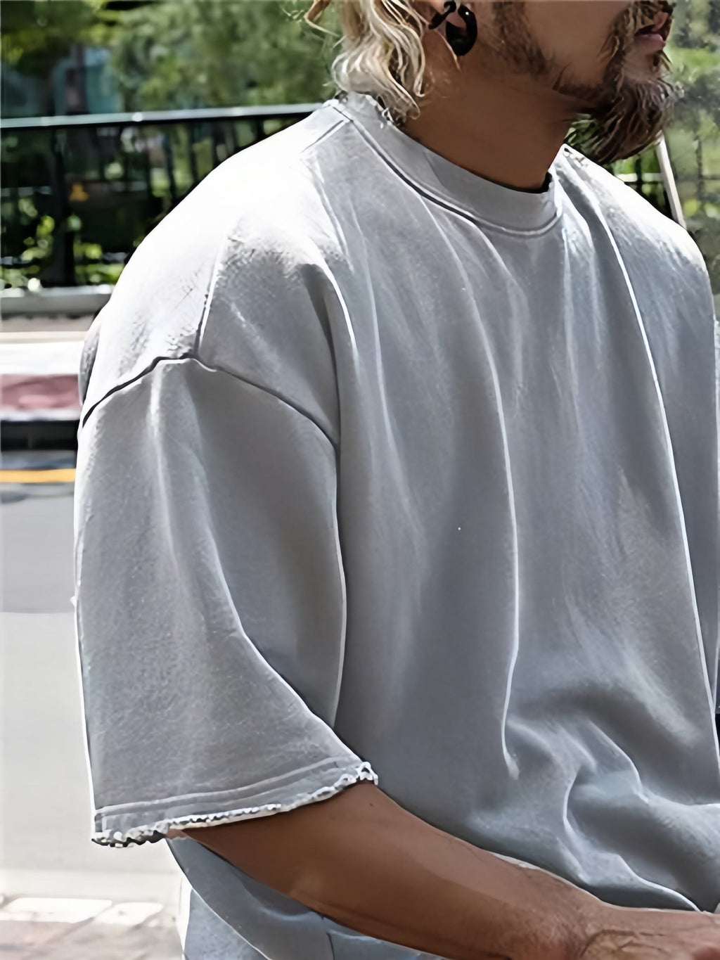 Conjunto Deportivo Holgado en Color Liso