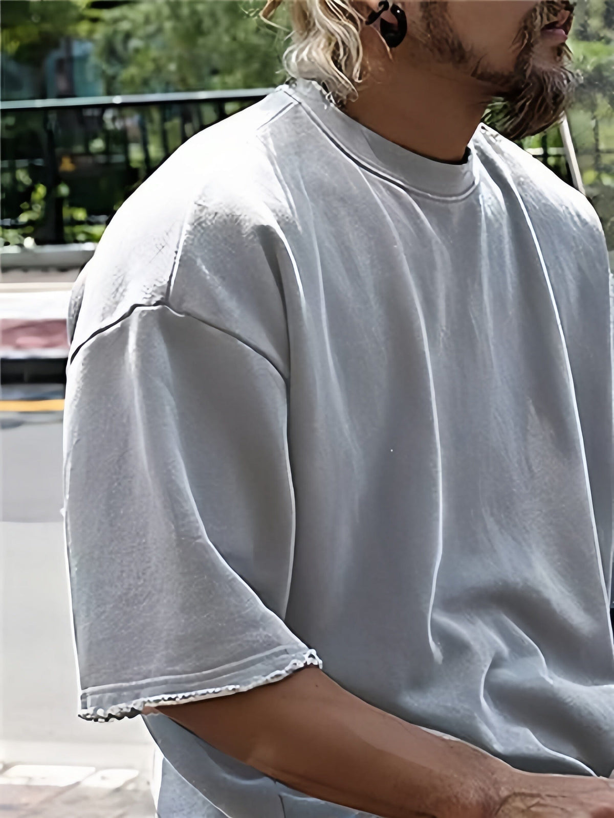 Conjunto Deportivo Holgado en Color Liso