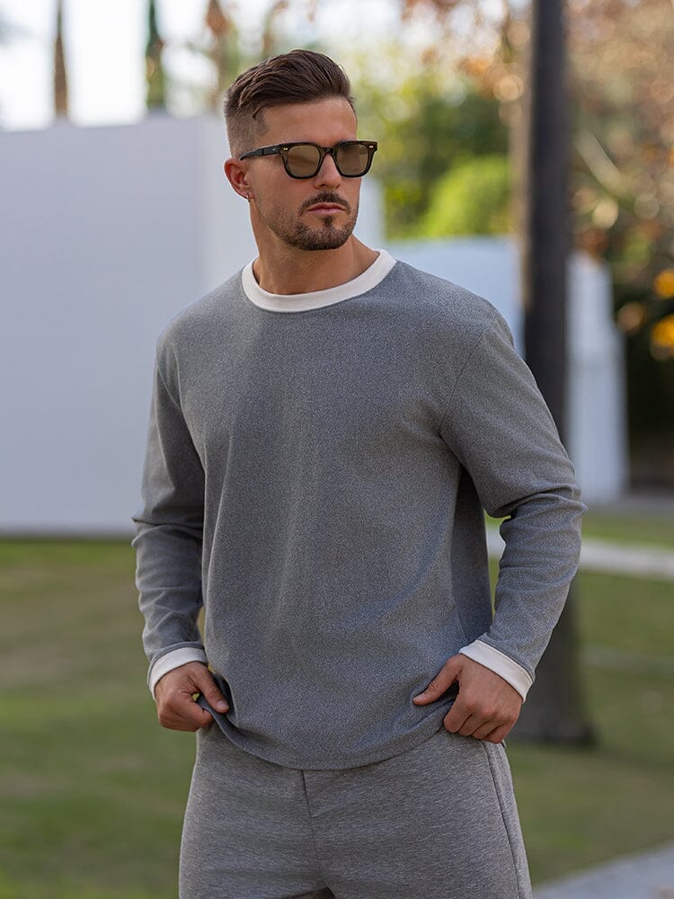 Camiseta interior premium en bloques de color