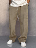 Pantalón de ante holgado y cómodo
