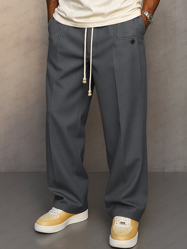 Pantalón urbano cómodo con cordón