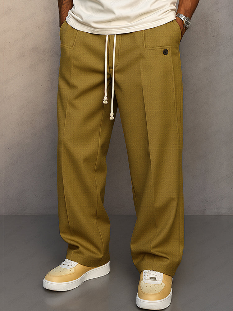Pantalón urbano cómodo con cordón