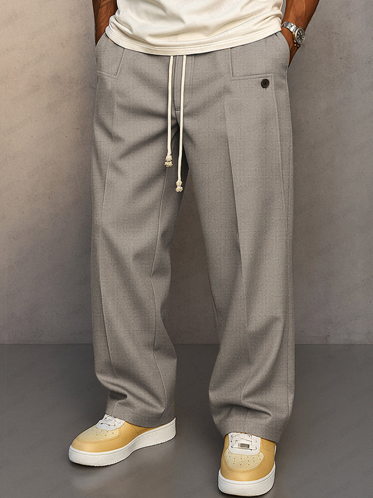 Pantalón urbano cómodo con cordón
