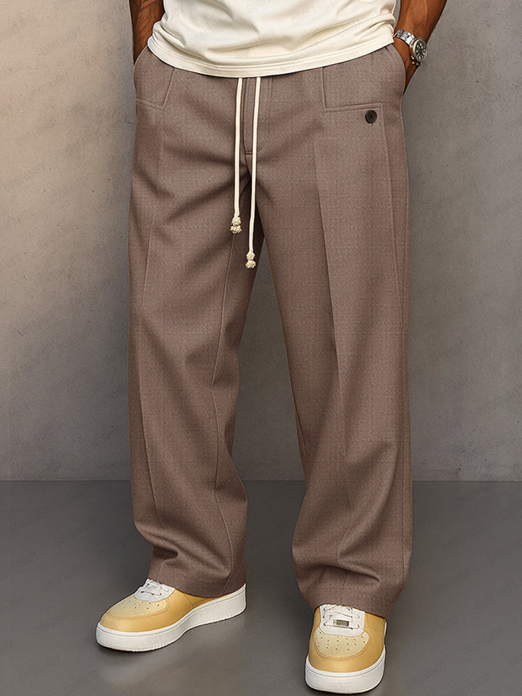 Pantalón urbano cómodo con cordón