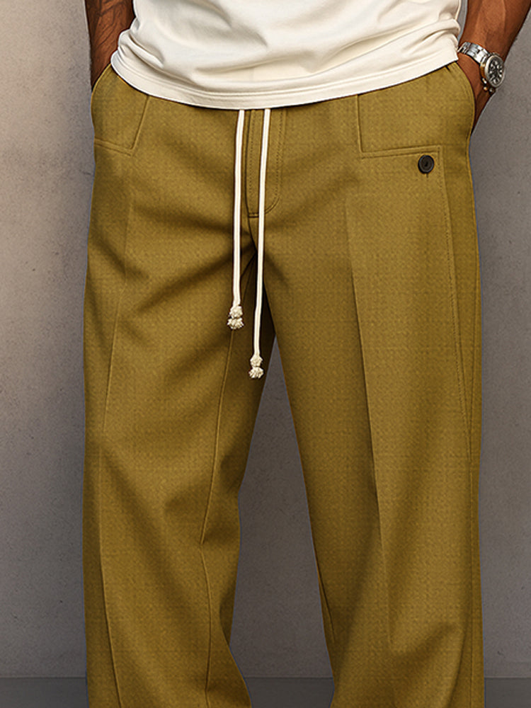 Pantalón urbano cómodo con cordón