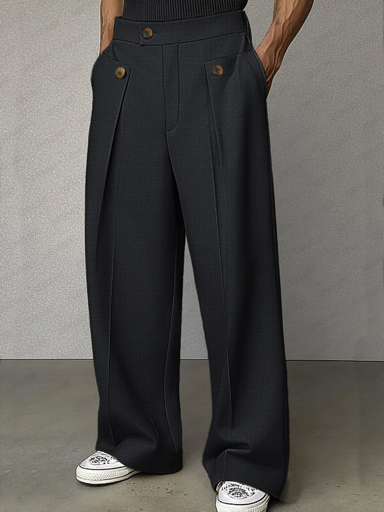 Pantalón sastre de talle alto smart casual