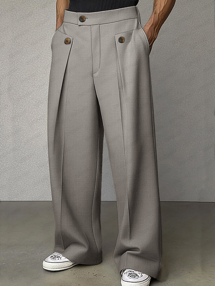 Pantalón sastre de talle alto smart casual