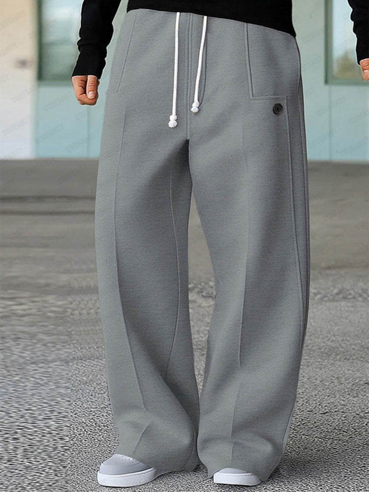 Pantalón ancho deportivo cómodo