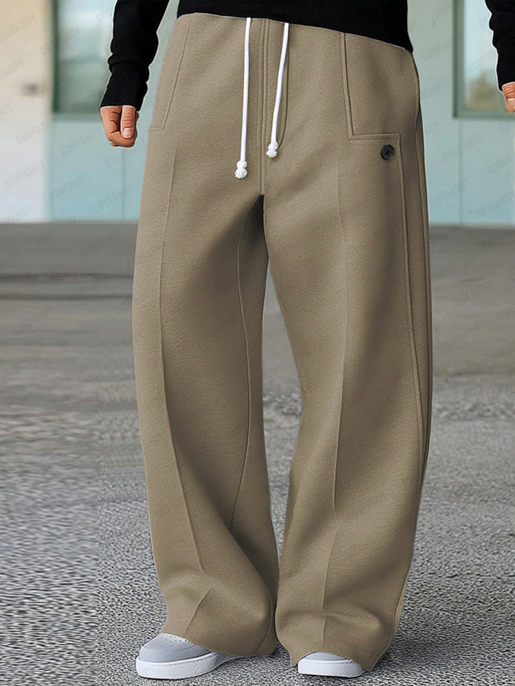 Pantalón ancho deportivo cómodo