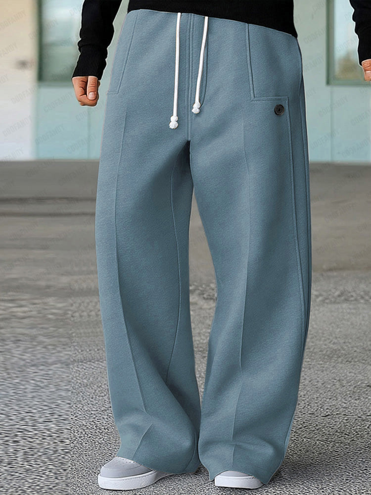 Pantalón ancho deportivo cómodo