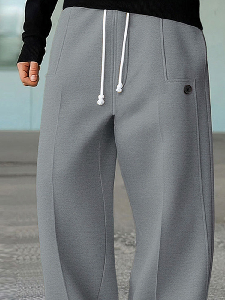 Pantalón ancho deportivo cómodo