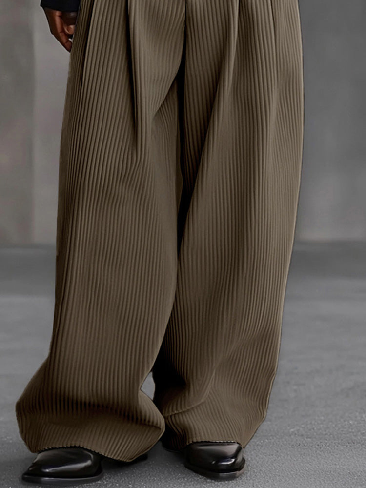 Pantalón ancho de pana vintage