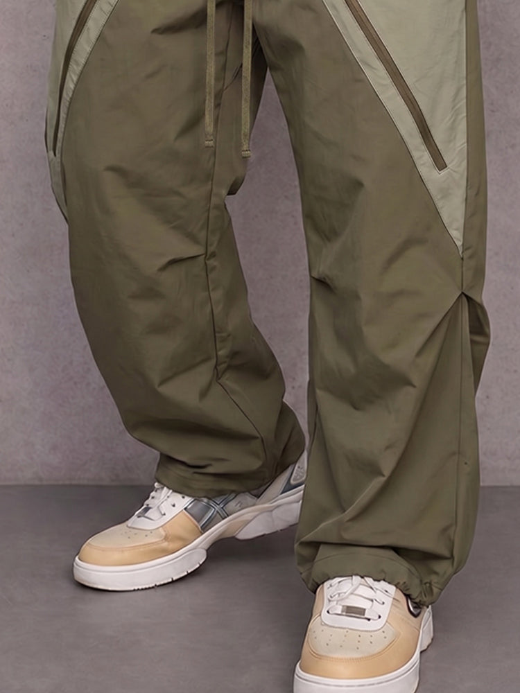 Pantalón cargo utilitario de corte recto