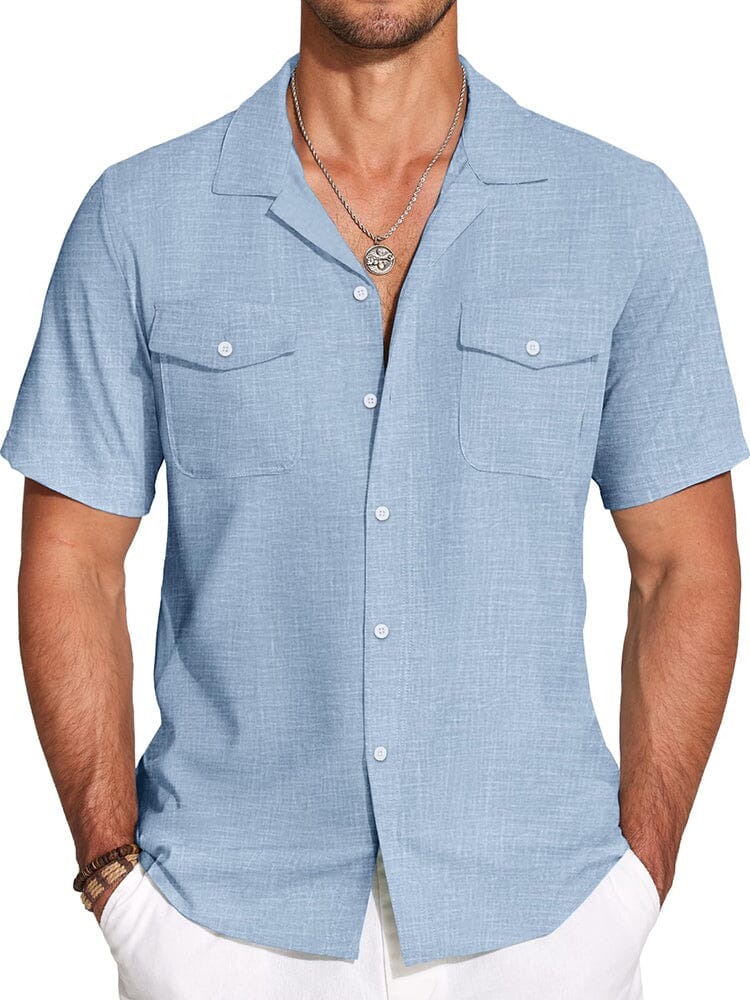 Camisa cubana casual de verano