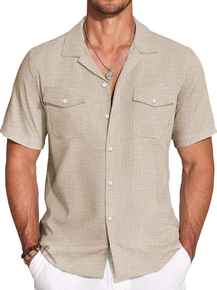 Camisa cubana casual de verano