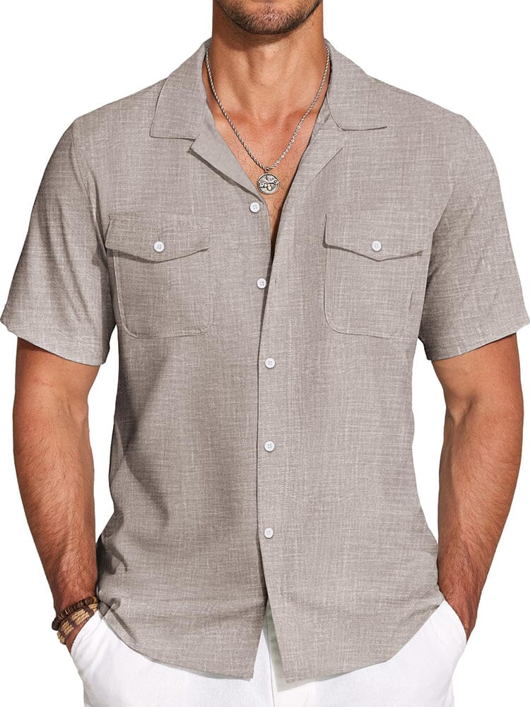 Camisa cubana casual de verano