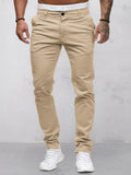 Pantalón liso casual cómodo