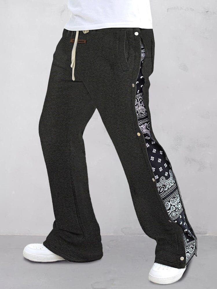 Jogger estilo hip-hop con paisley