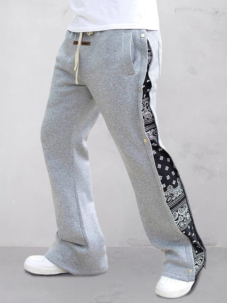 Jogger estilo hip-hop con paisley