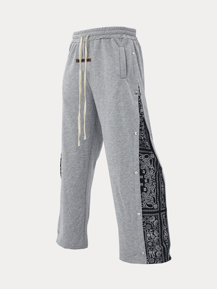 Jogger estilo hip-hop con paisley
