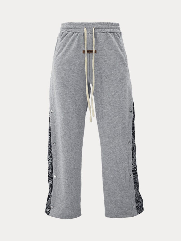 Jogger estilo hip-hop con paisley