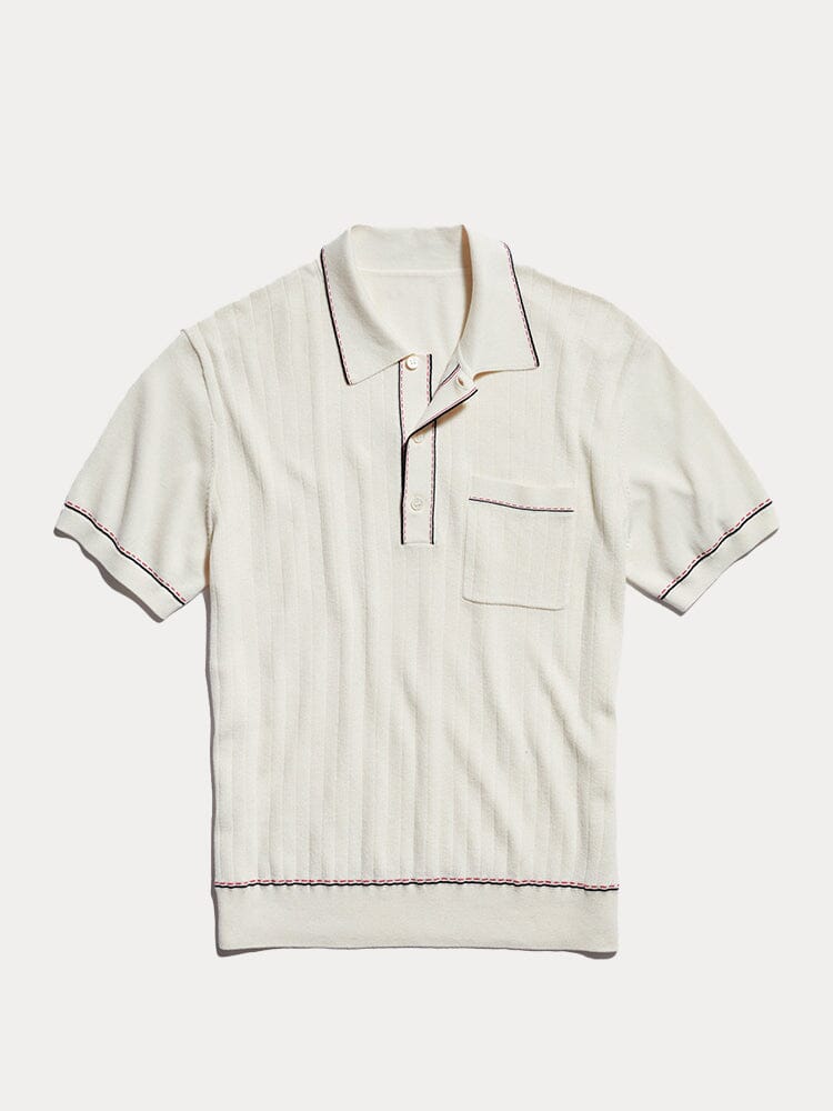 Polo de punto suave y transpirable