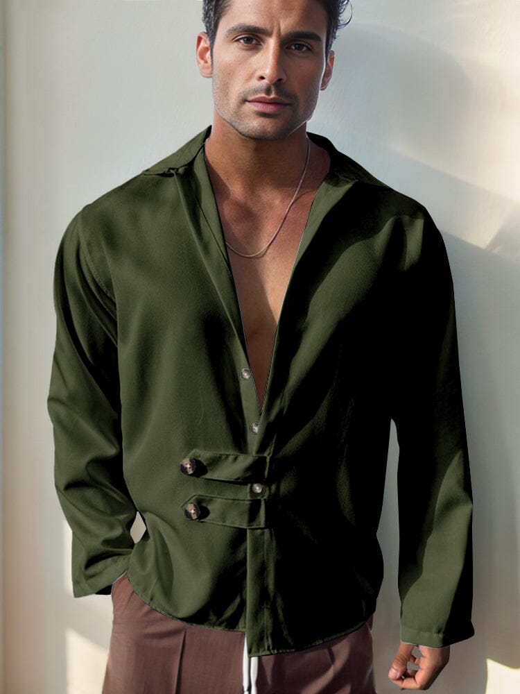 Camisa elegante de botones
