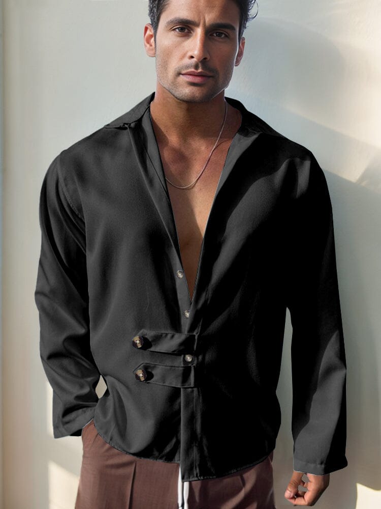 Camisa elegante de botones