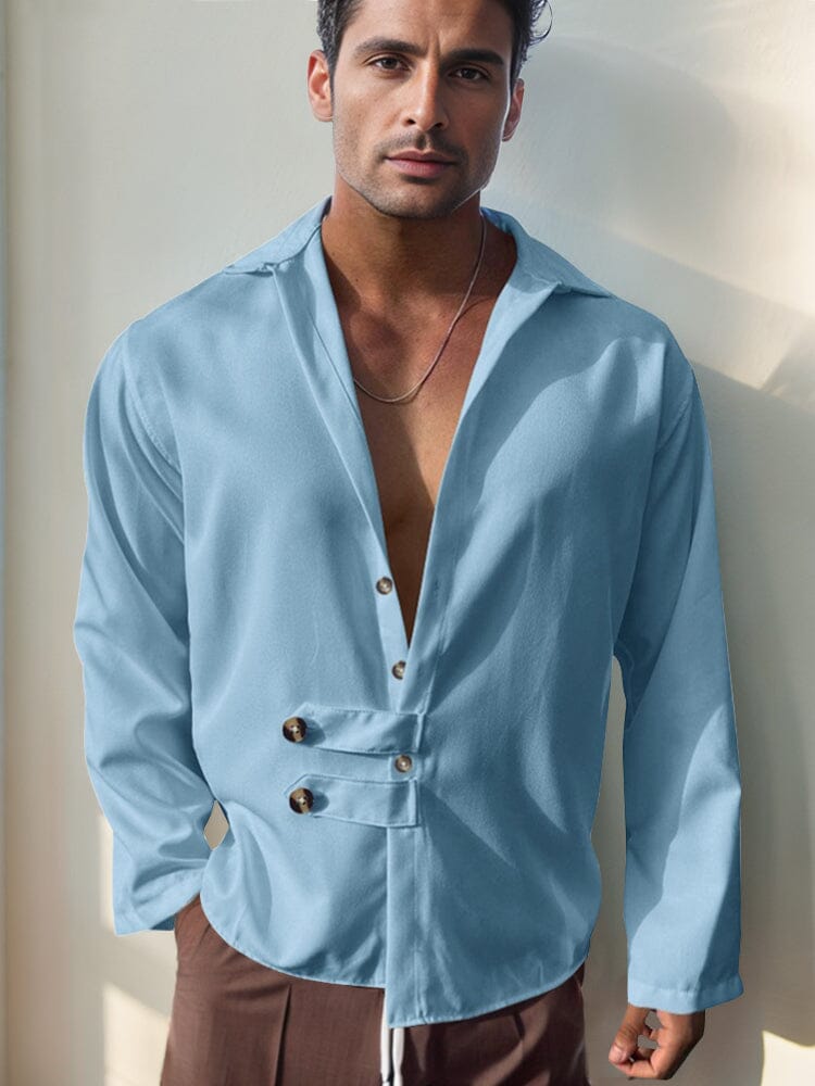 Camisa elegante de botones