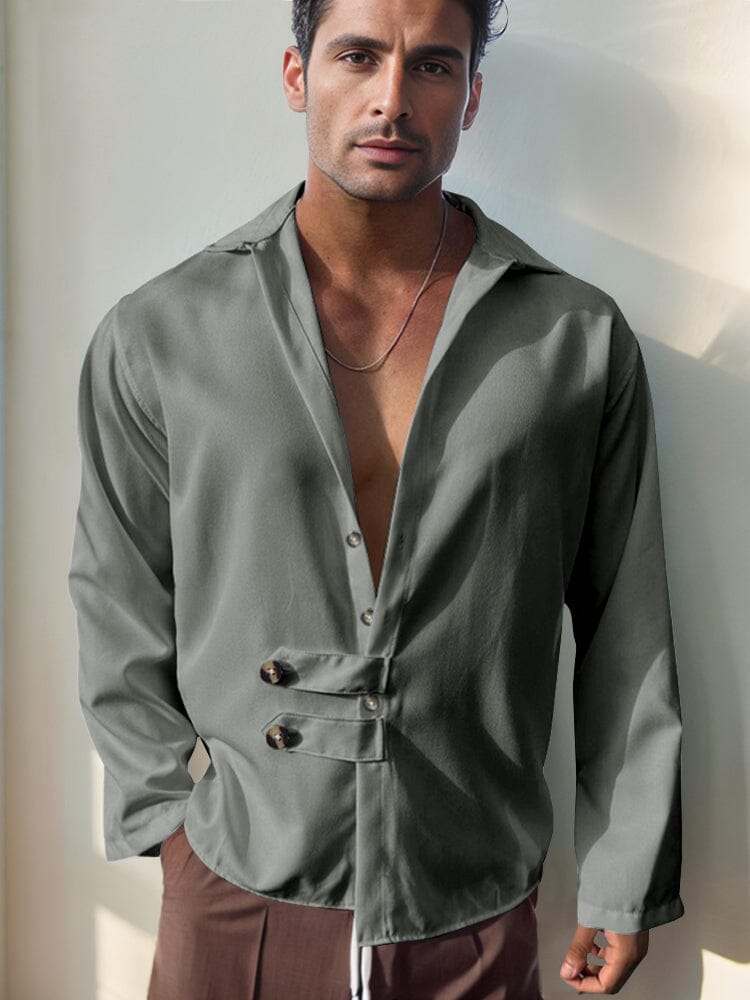 Camisa elegante de botones