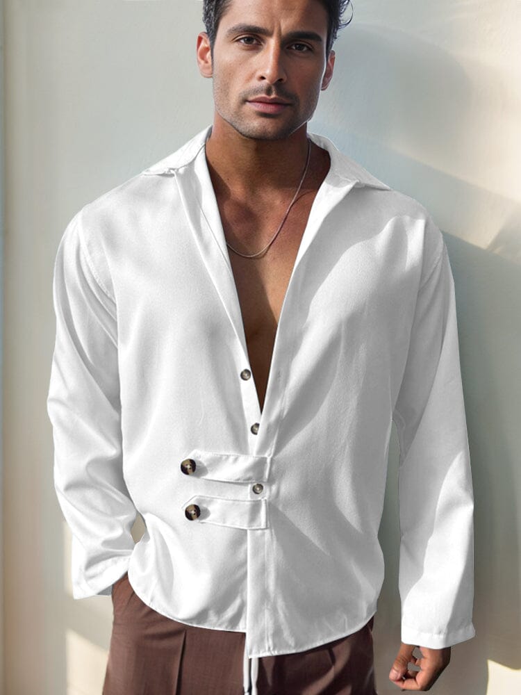 Camisa elegante de botones