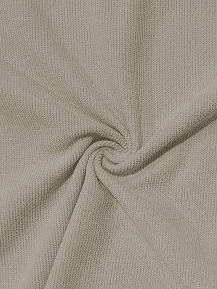 Polo clásico de pana cómodo