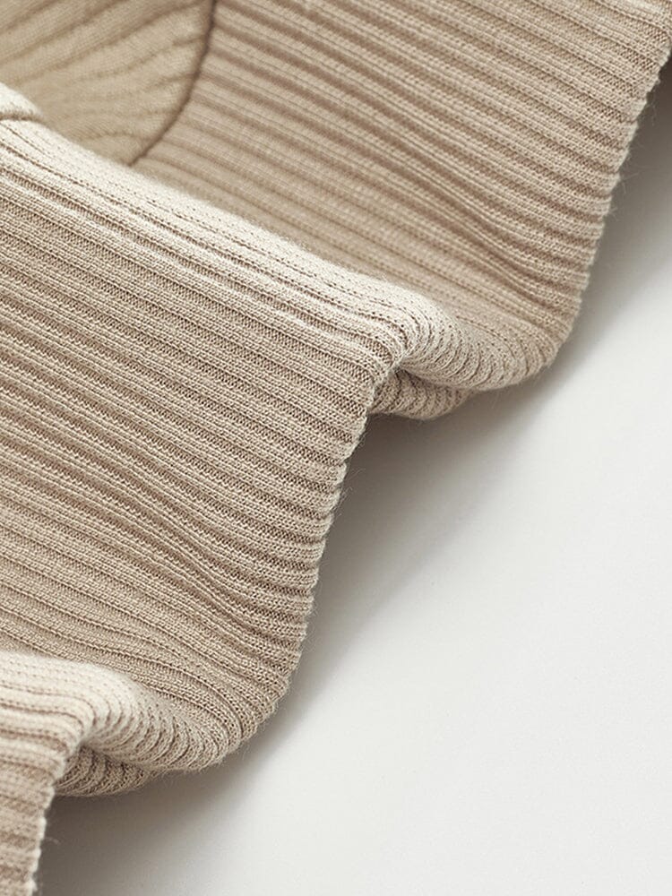 Top casual de jacquard con diseño de rombos