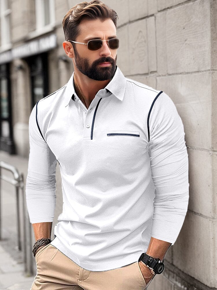 Polo casual de corte relajado