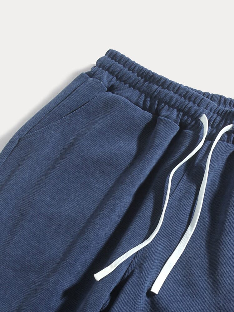 Pantalón recto esencial de pana