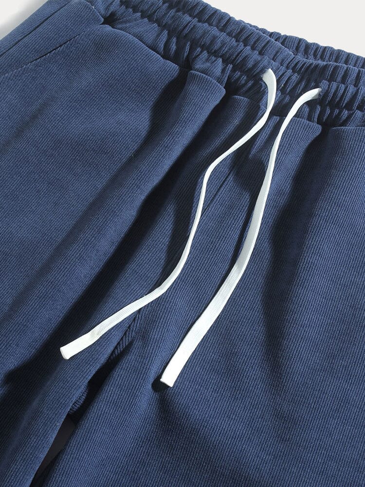 Pantalón recto esencial de pana