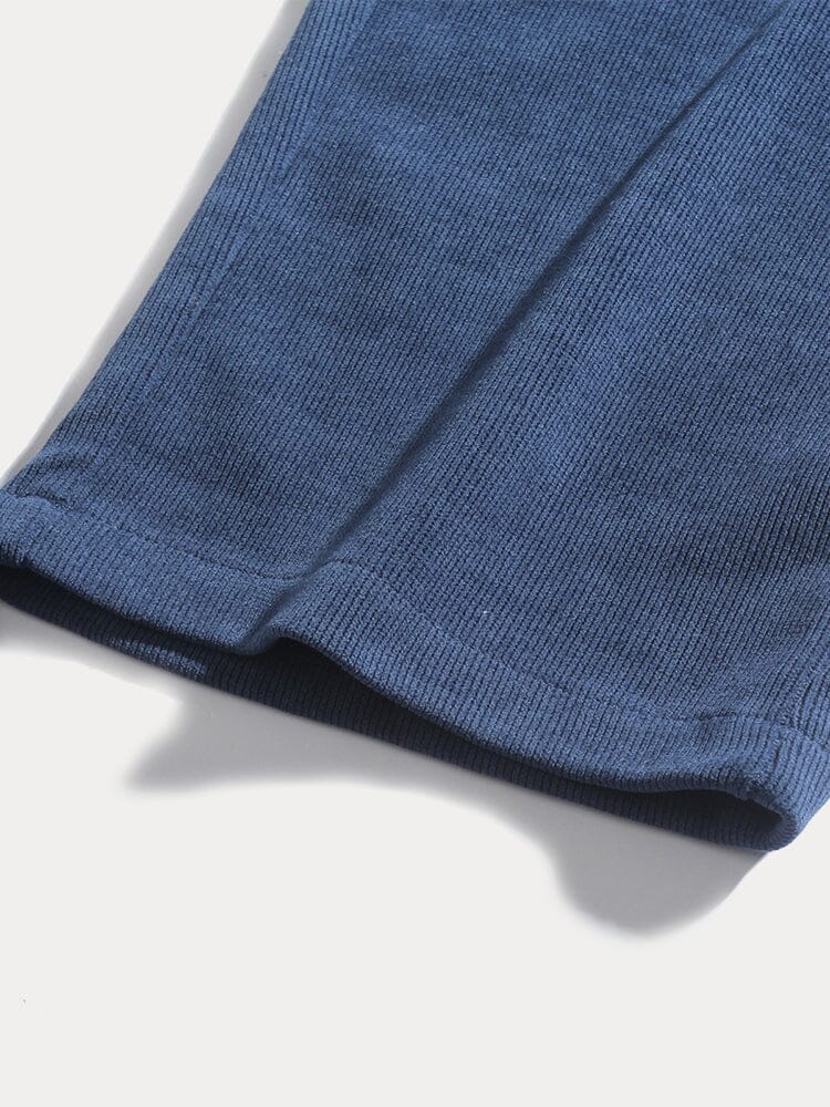Pantalón recto esencial de pana