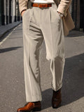 Pantalón de vestir de terciopelo