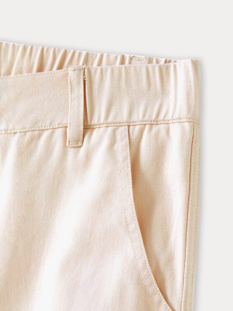 Pantalón cargo recto de algodón