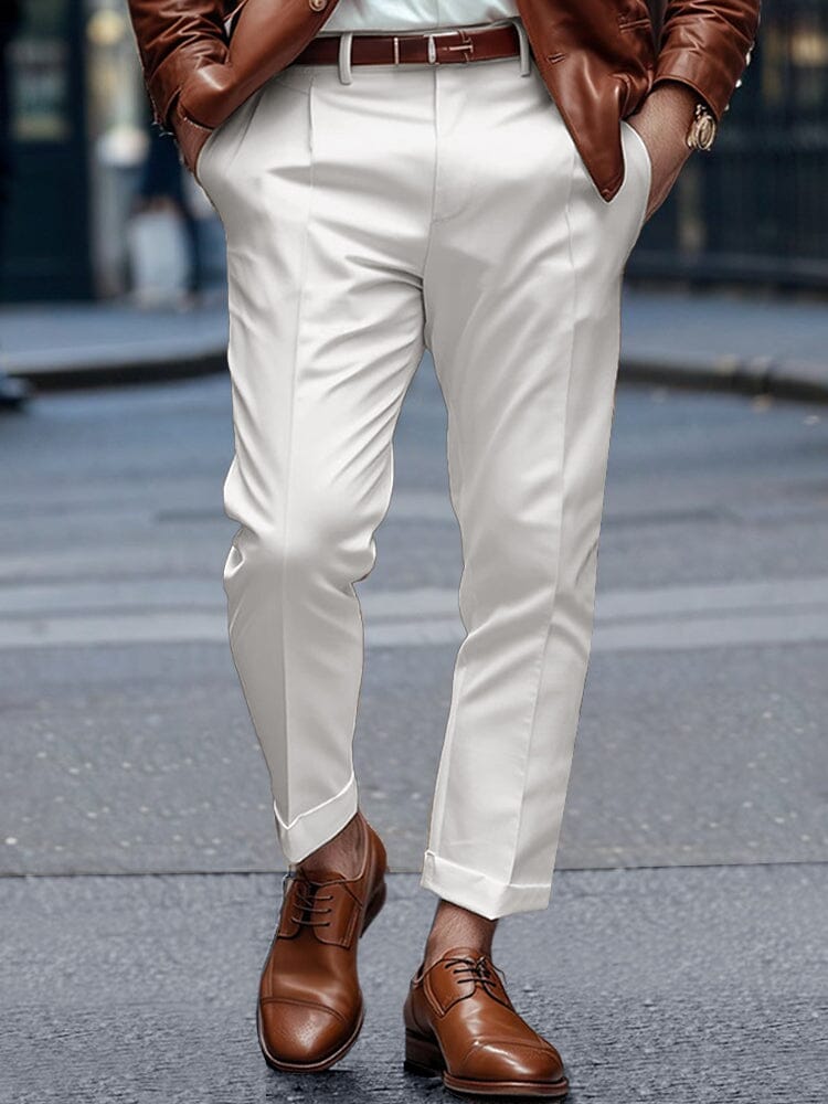 Pantalón de vestir esencial de corte regular